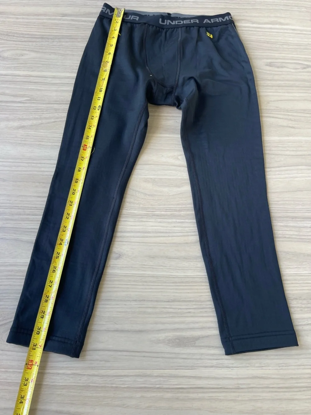 Under Armour Kids Black ColdGear Base Leggings unisex